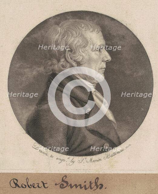 Isaac Smith II, 1803. Creator: Charles Balthazar Julien Févret de Saint-Mémin.