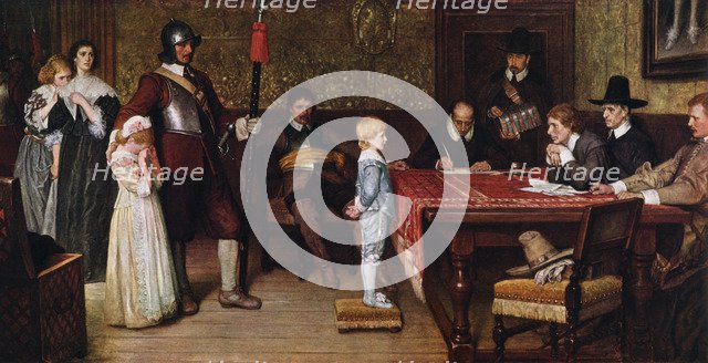 'And when did you last see your father?', 1878. Creator: William Frederick Yeames.