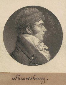 Shrewsbury, 1809. Creator: Charles Balthazar Julien Févret de Saint-Mémin.
