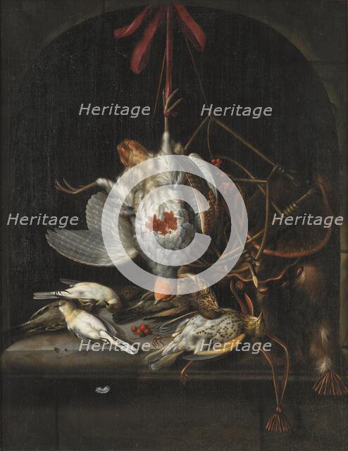 Dead Wildfowl, 1674. Creator: Jacob Biltius.