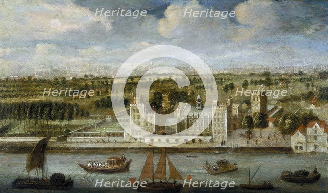 'Lambeth Palace', c1715. Artist: Unknown
