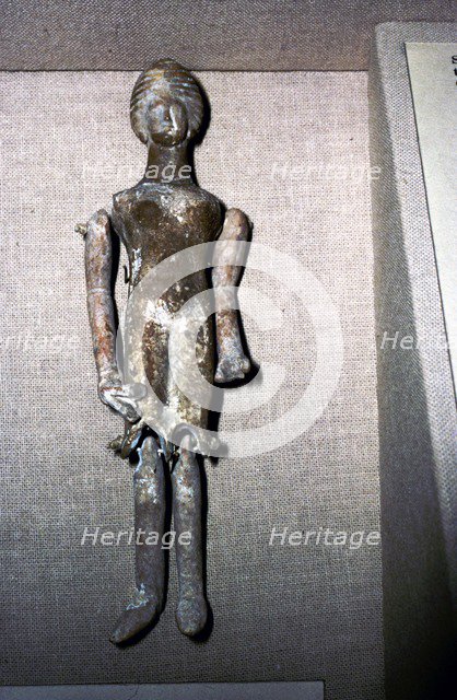 Terracotta Corinth Doll, 350 BC. Artist: Unknown.