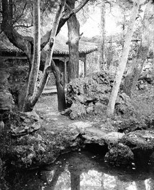 Amoy (Xiamen), Fukien province, China: a temple, 1870/1871. Creator: John Thomson.