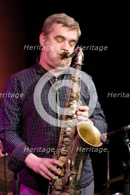 Mark Lockheart, Ropetackle Arts Centre, Shoreham, West Sussex, 2016. Artist: Brian O'Connor.