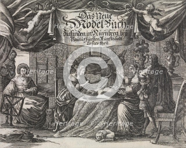 Das Neüe Modelbuch. . .Erster Theil, ca. 1660. Creator: Rosina Helena Fürst.