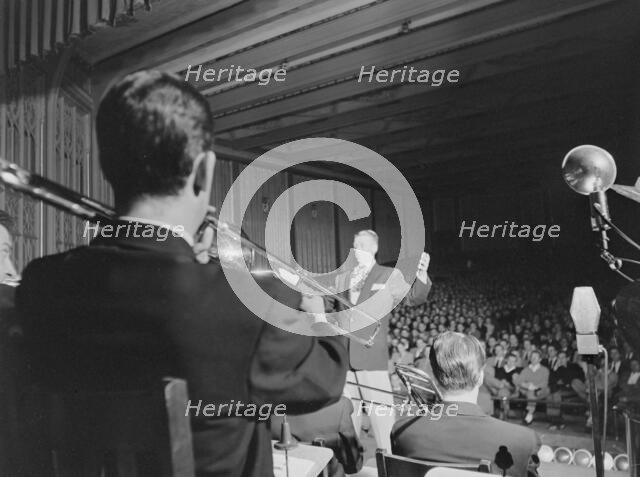 Portrait of Stan Kenton, 1947 or 1948. Creator: William Paul Gottlieb.