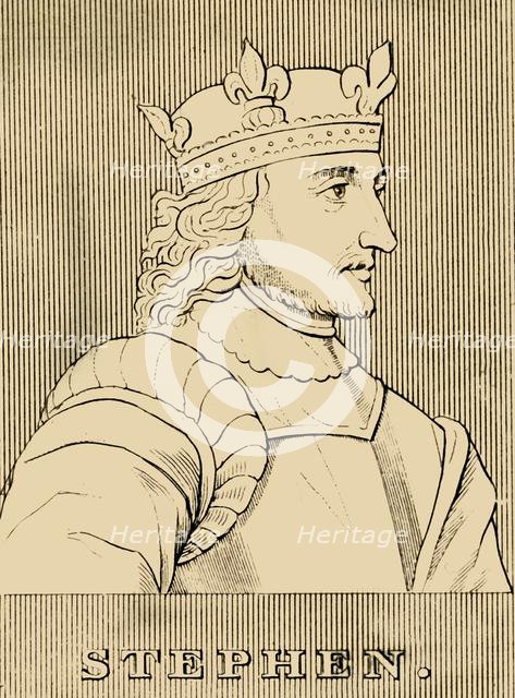 'Stephen', (c1096-1154), 1830. Creator: Unknown.