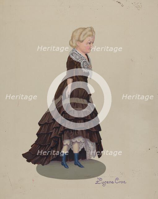 Doll - "Abigail", c. 1937. Creator: Eugene Croe.