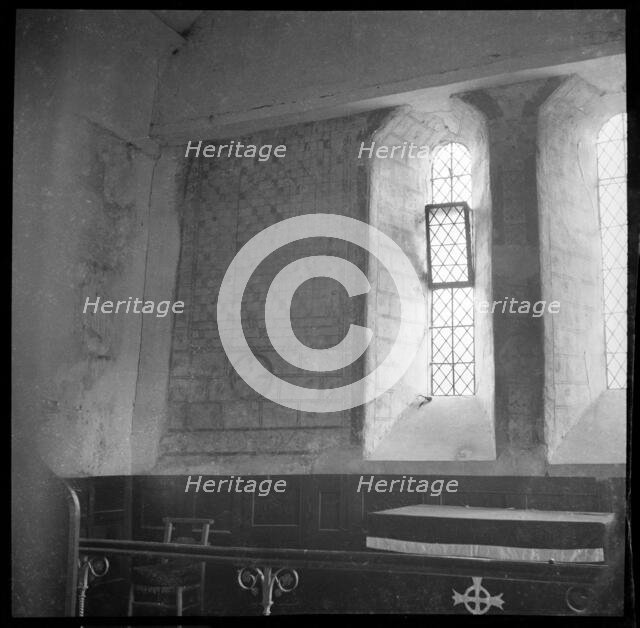 St Michael's Church, Michaelchurch, Tretire With Michaelchurch, Herefordshire, 1936. Creator: Marjory L Wight.