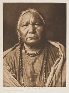 Cheyenne Female Type, 1911. Creator: Edward Sheriff Curtis.
