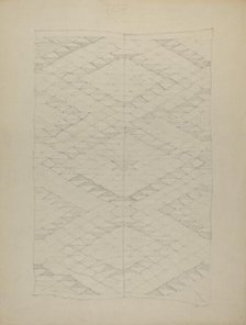 Textile, 1935/1942. Creator: Unknown.