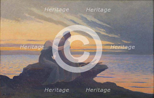 Rêve du soir (Evening Dream), 1901. Creator: Osbert, Alphonse (1857-1939).