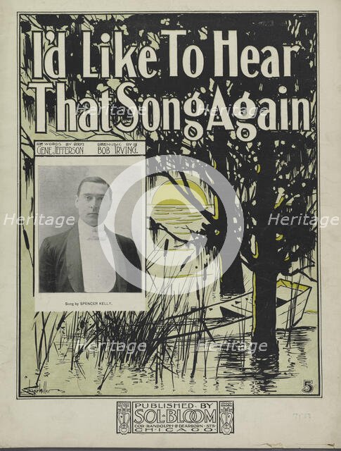 'I'd like to hear that song again', 1899. Creator: Unknown.