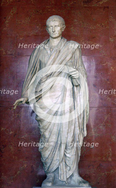 Bust of Augustus, 1st century. Artist: Unknown