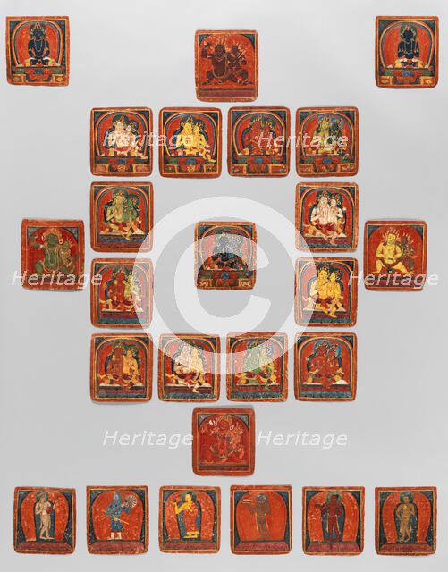 Initiation Cards (Tsakalis), early 15th century. Creator: Unknown.