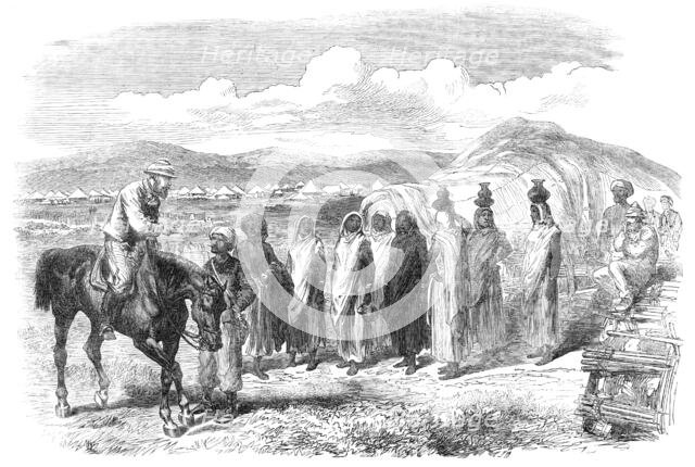 The Expedition to Abyssinia: water-carriers and camp followers, 1868. Creator: Unknown.
