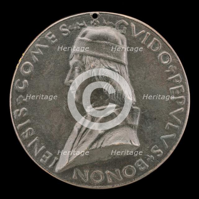 Guido Pepoli, 1449-1505, Noble of Bologna [obverse], c. 1485/1486. Creator: Sperandio Savelli.