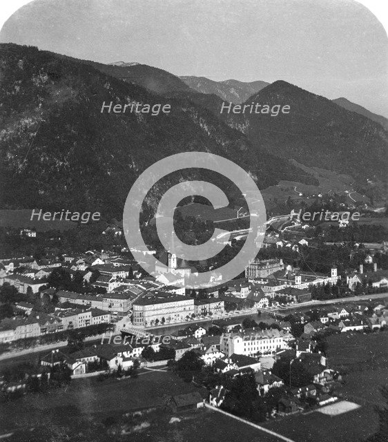 Trauntal valley, near Bad Ischl, Salzkammergut, Austria, c1900s.Artist: Wurthle & Sons