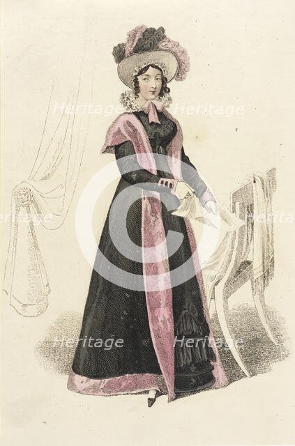 Fashion Plate (Carriage Dress), 1821. Creator: John Bell.