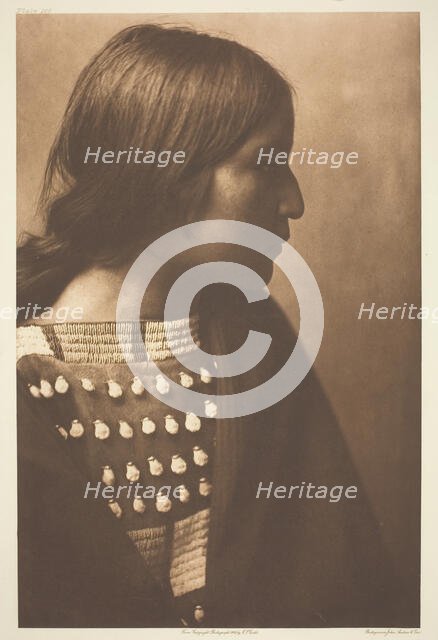 Arikara Girl, 1908. Creator: Edward Sheriff Curtis.