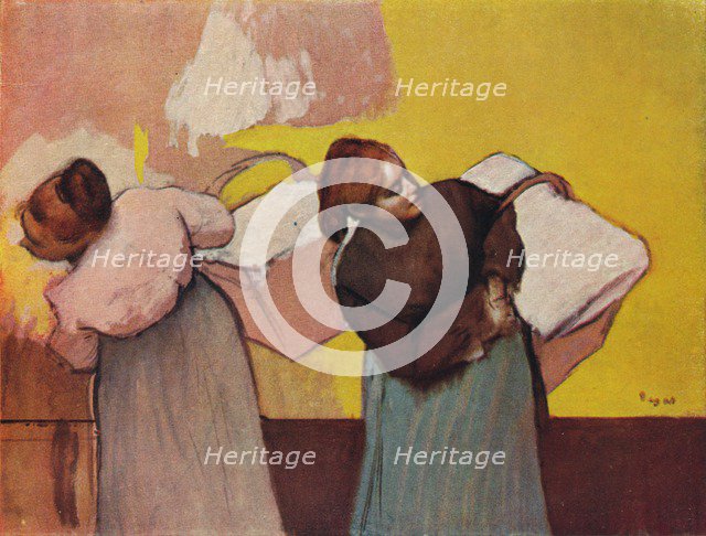 'Les Blanchisseuses', c1878. Artist: Edgar Degas.