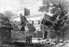 The King of Ashantee's Palace at Coomassie, viewed from the east, 1874.  Creator: Unknown.