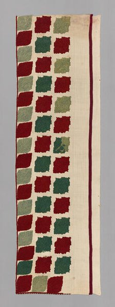 Valance (For a Bed), Rhodes, 17th/18th century. Creator: Unknown.
