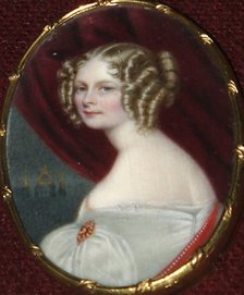 Princess Friederike Charlotte Marie of Württemberg', (1807-1873), 1830s.  Creator: Anonymous.