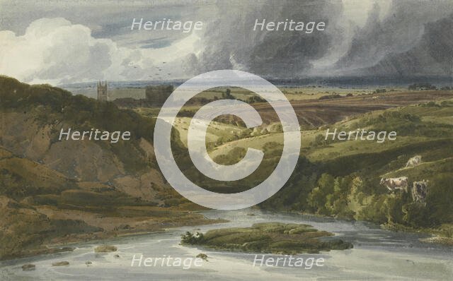Lydford Castle, 1800. Creator: Thomas Girtin.
