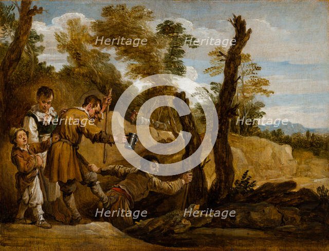 The Blind Leading the Blind. Creator: David Teniers II.