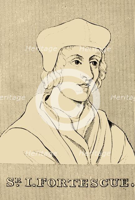 'Sir J. Fortescue', (c1394-1479), 1830. Creator: Unknown.