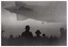 Zeppelin LZ 126 ascending in fog, c1924-1933 (1933). Artist: Unknown
