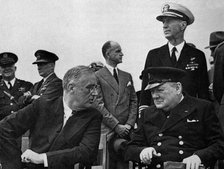 'Architects of Victory: Historic meeting between Churchill and Franklin D. Roosevelt, President of t