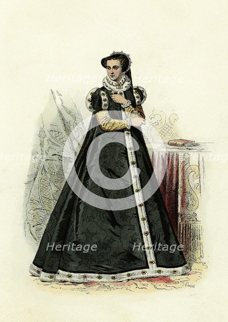 Mary I Tudor (1516-1558), Queen of England and Ireland from 1553 to 1558. Daughter of Henry VIII …