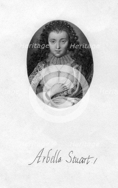 Arabella Stuart (1575-1615), English Renaissance noblewoman, 17th century. Creator: Unknown.