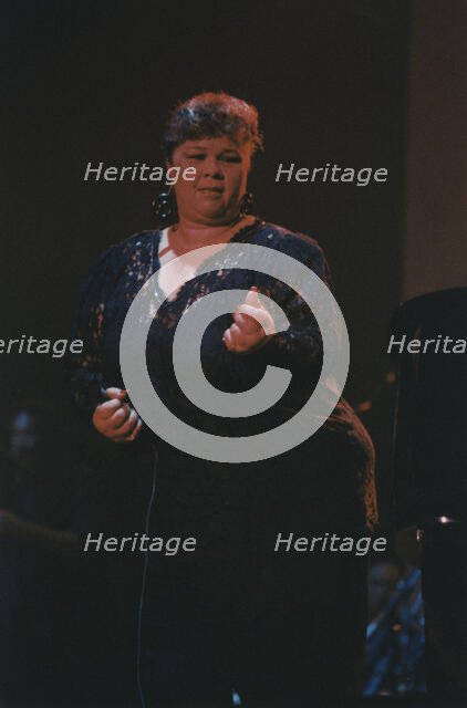 Etta James, North Sea Jazz Festival, Netherlands, 1991. Creator: Brian Foskett.