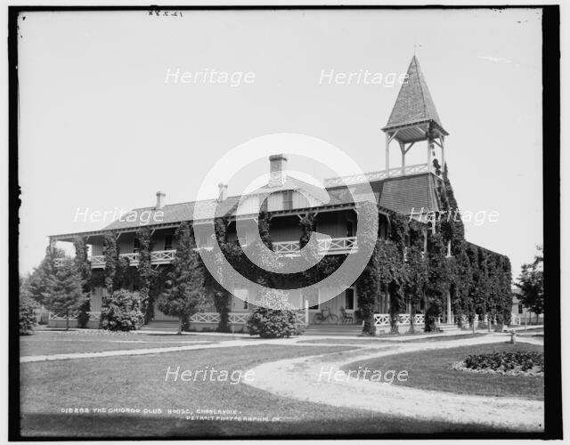 Chicago Club House, Charlevoix, between 1890 and 1901. Creator: Unknown.
