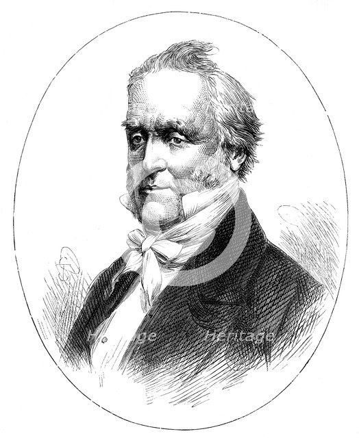 President James Buchanan (1791-1868), 15th president of the United States. Artist: Unknown