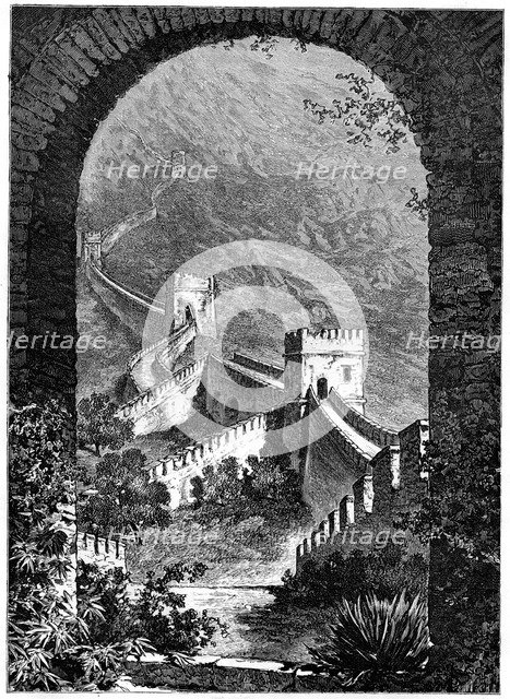 Great Wall of China, 19th century. Artist: Dosso