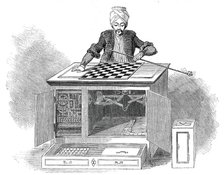 The Automaton Chess Player, 1845. Creator: Unknown.