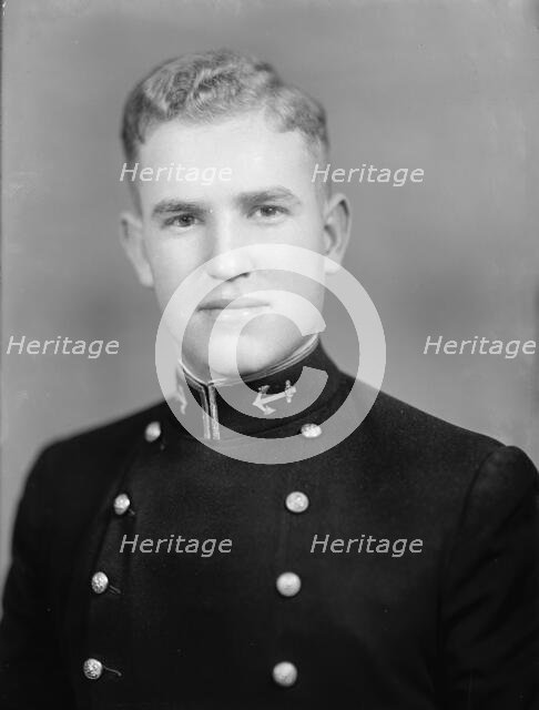Strong Boozer, Midshipman - Portrait, 1933. Creator: Harris & Ewing.
