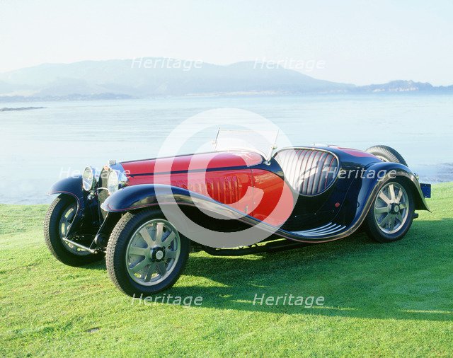 1932 Bugatti Type 55 Roadster. Artist: Unknown.