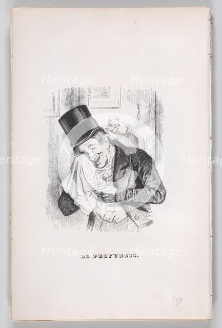 De Profundis from The Complete Works of Béranger, 1836. Creator: Jean Ignace Isidore Gerard.