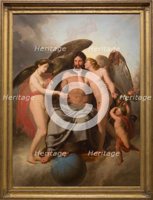 Betrothal of Cupid and Psyche, c1808. Creator: Filippo Pelagio, Palagi.