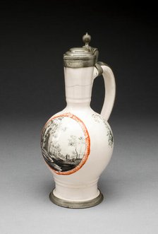 Jug, Nuremberg, c. 1665. Creator: Johann Schaper.