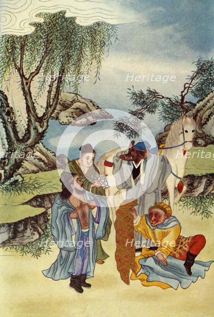 'Sun Steals Clothing for his Master', 1922. Creator: Unknown.