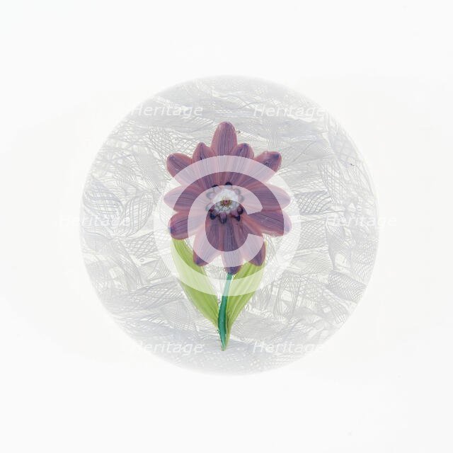 Paperweight, France, c. 1845/60. Creator: Clichy Glassworks.