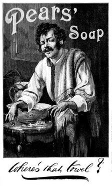 Advertisement for Pears' Soap, 1895. Creator: Unknown.