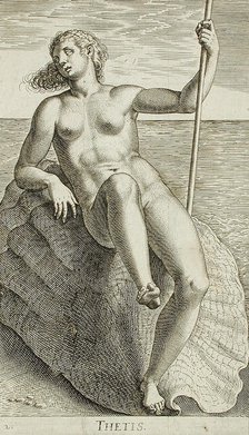 Thetis, 1587. Creator: Philip Galle.