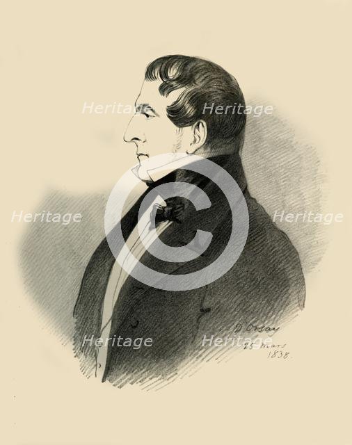 Viscount Allen, 1838.  Creator: Richard James Lane.